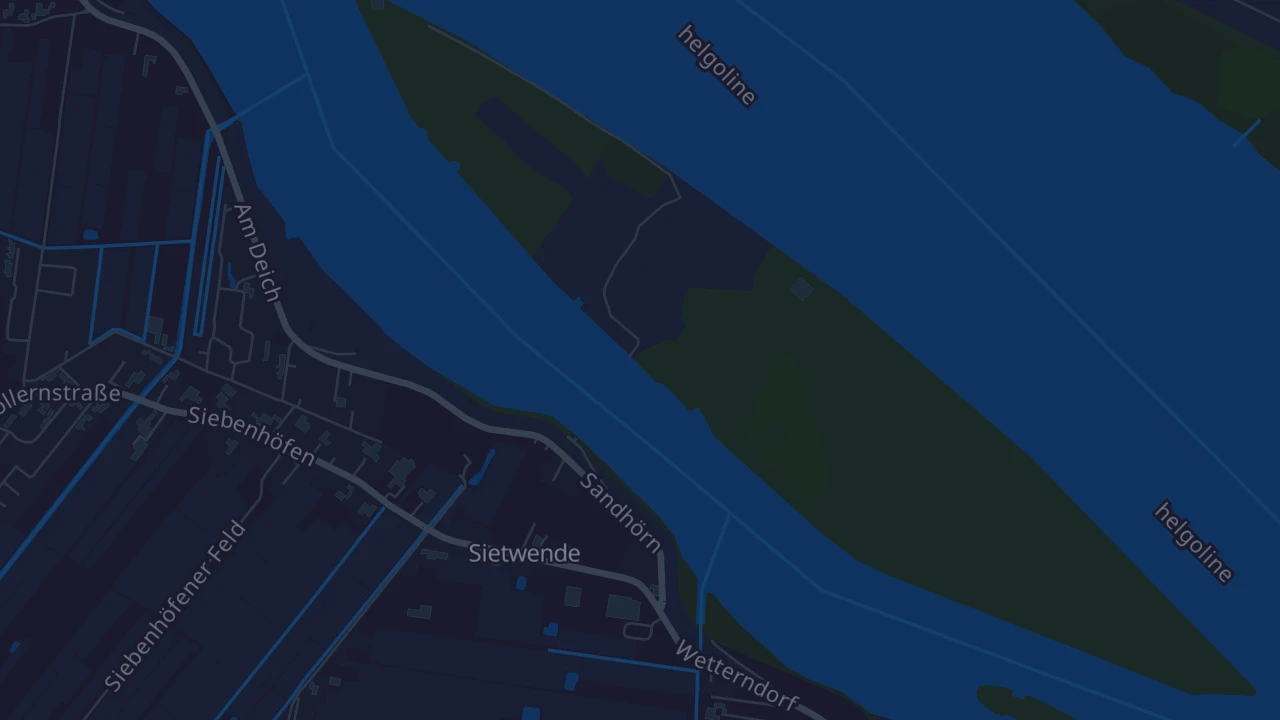 Karte von Hamburg