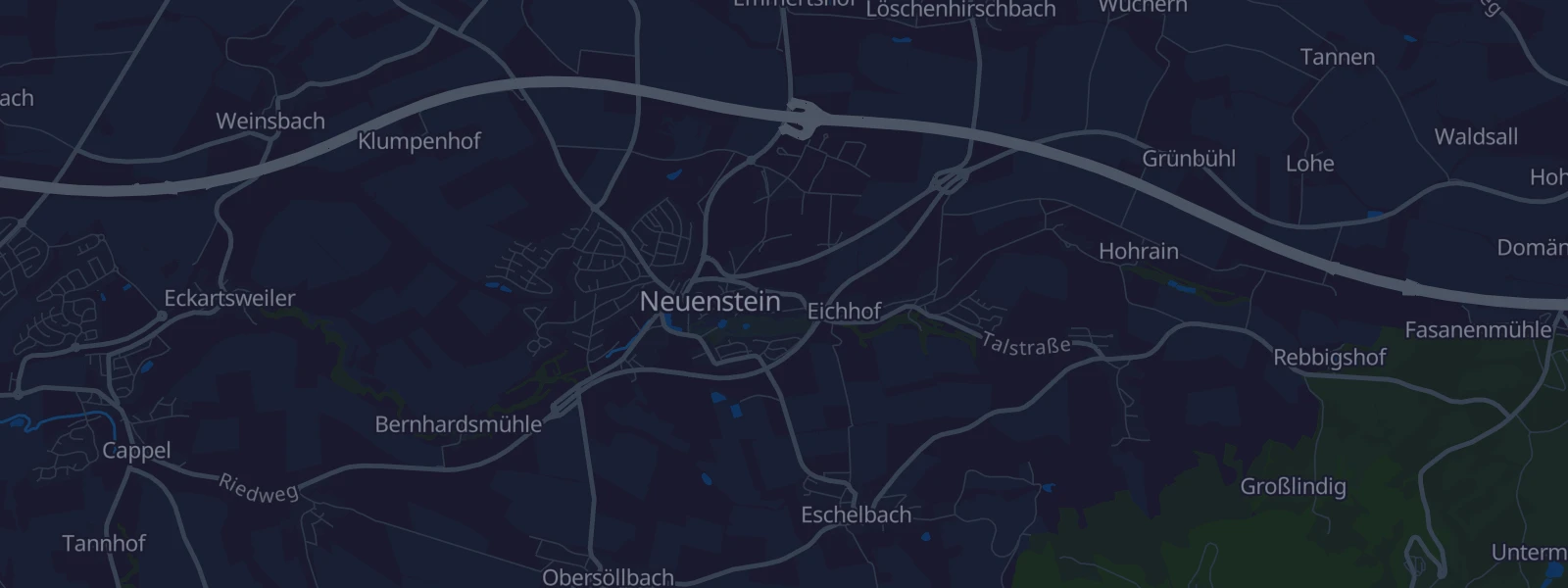 Karte von Neuenstein