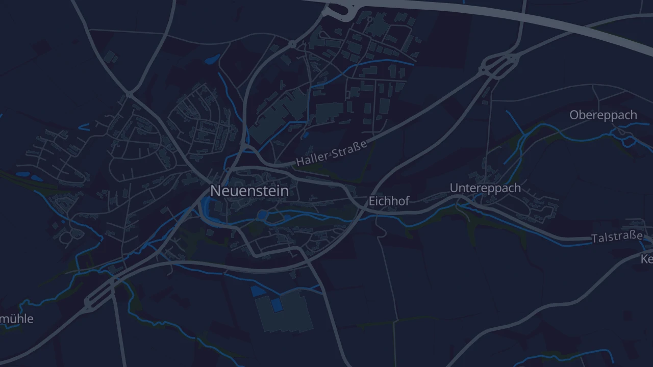Karte von Neuenstein