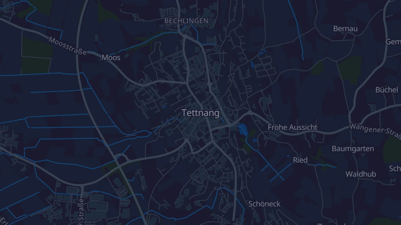 Karte von Tettnang
