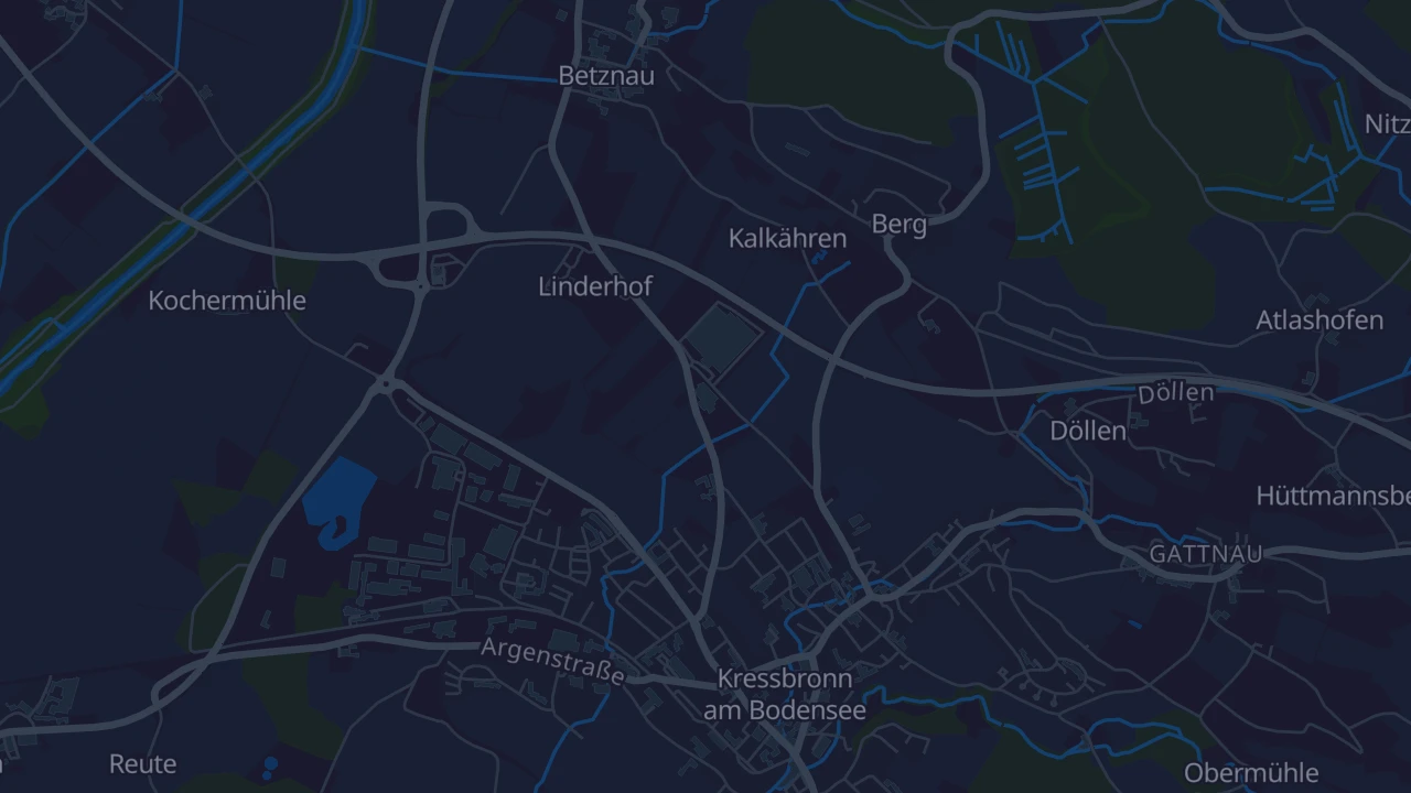 Karte von Kressbronn am Bodensee