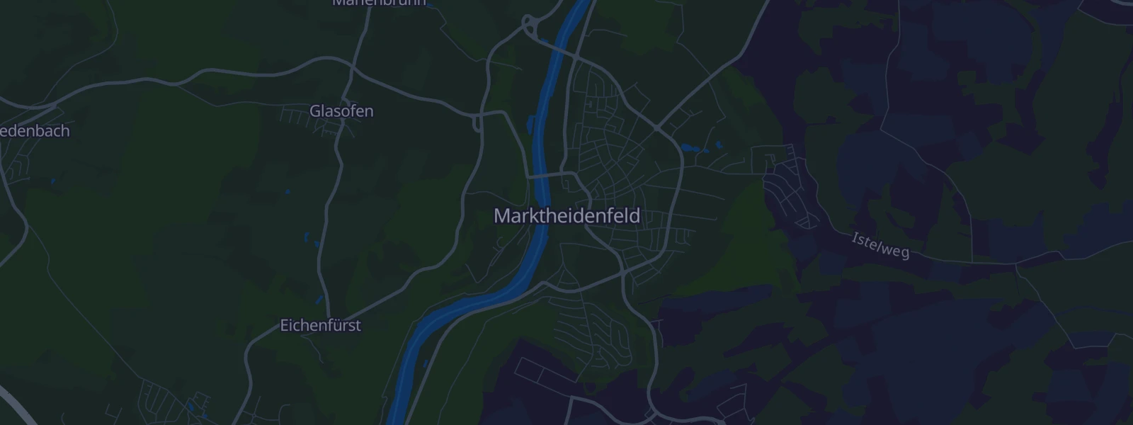 Karte von Marktheidenfeld