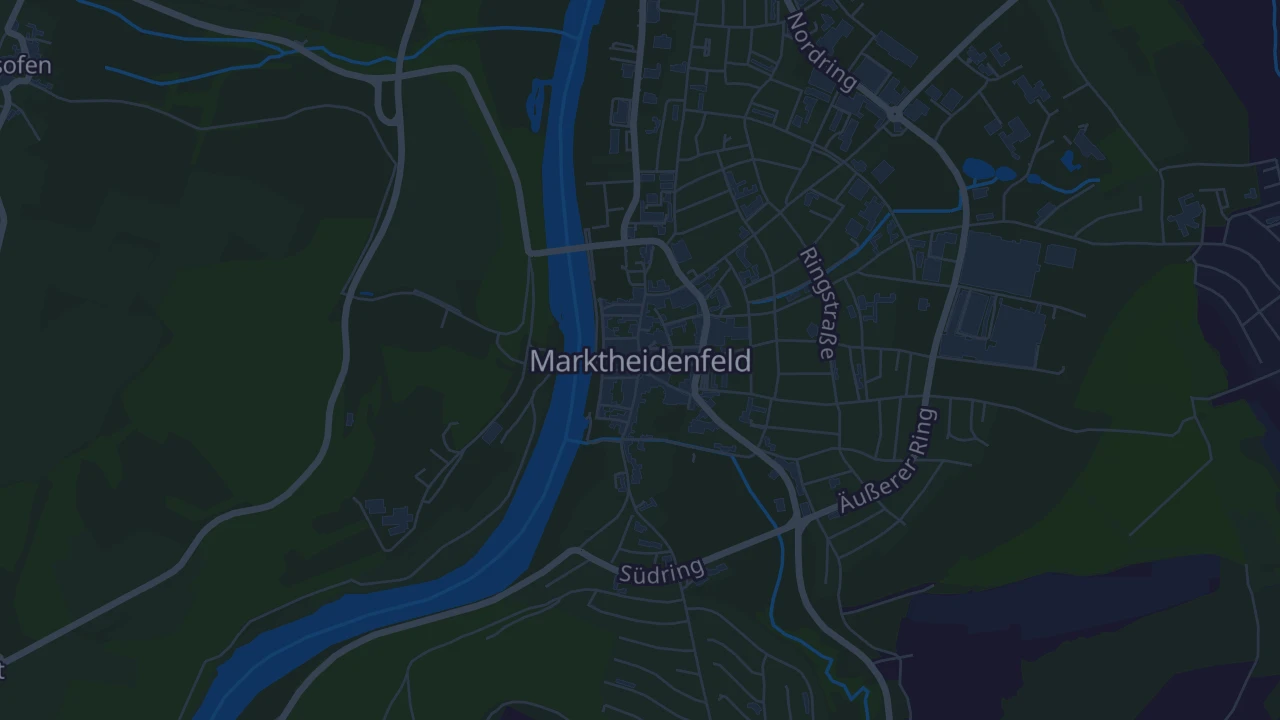 Karte von Marktheidenfeld