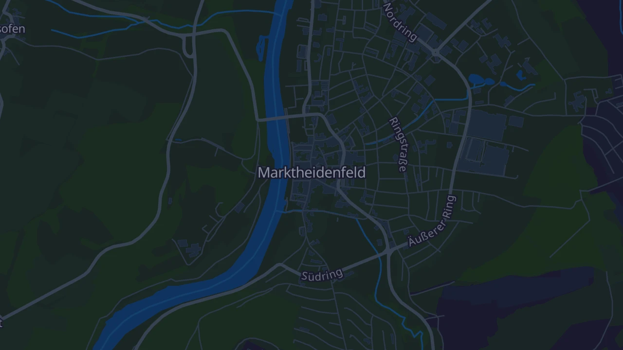 Karte von Marktheidenfeld