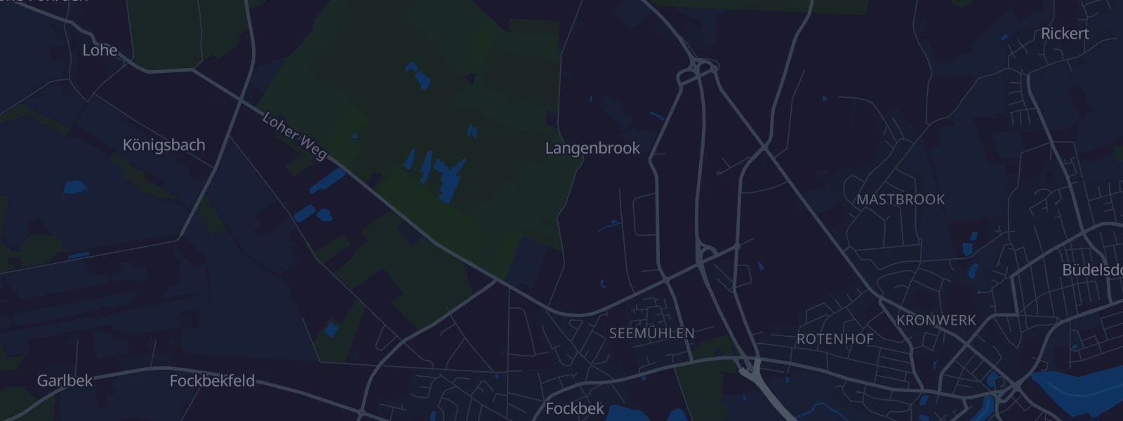 Karte von Fockbek