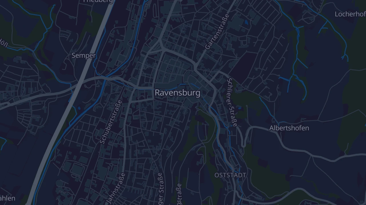 Karte von Ravensburg