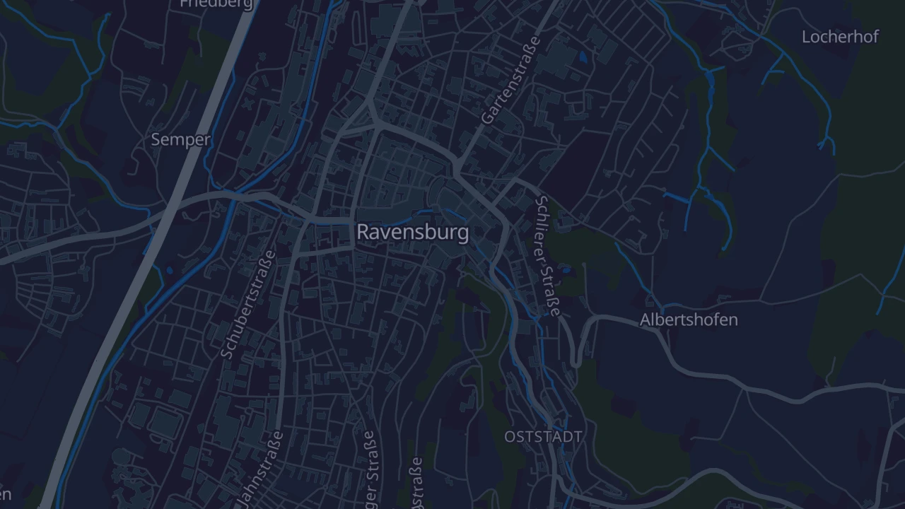 Karte von Ravensburg