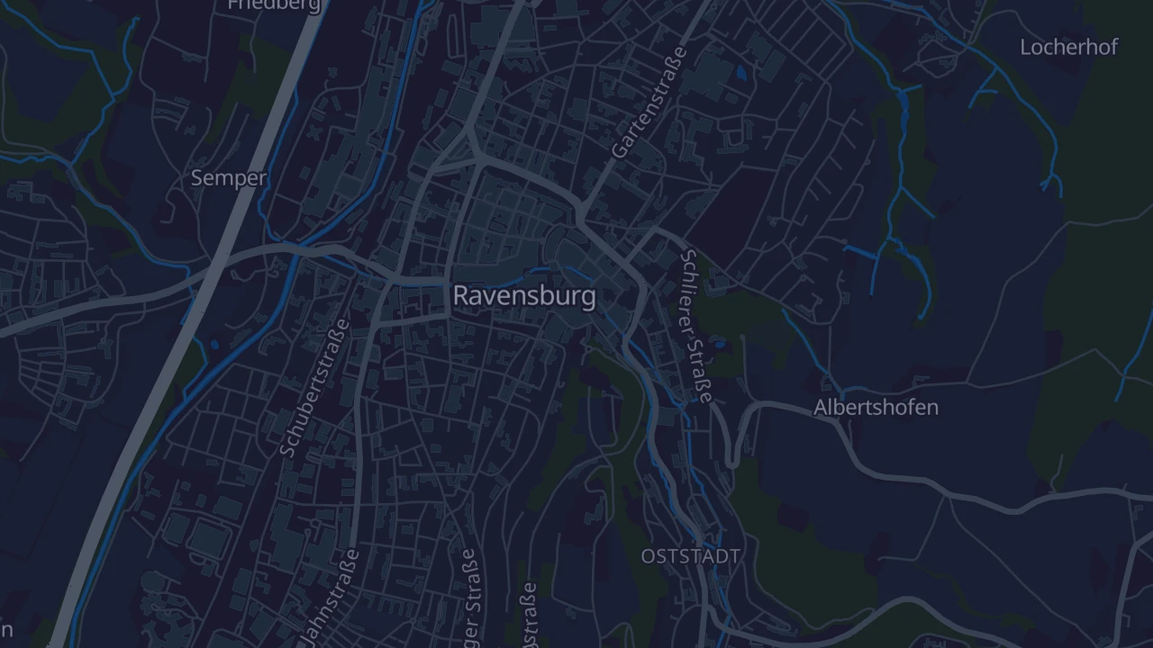 Karte von Ravensburg