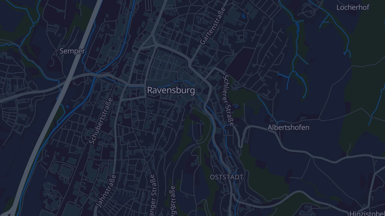 Karte von Ravensburg
