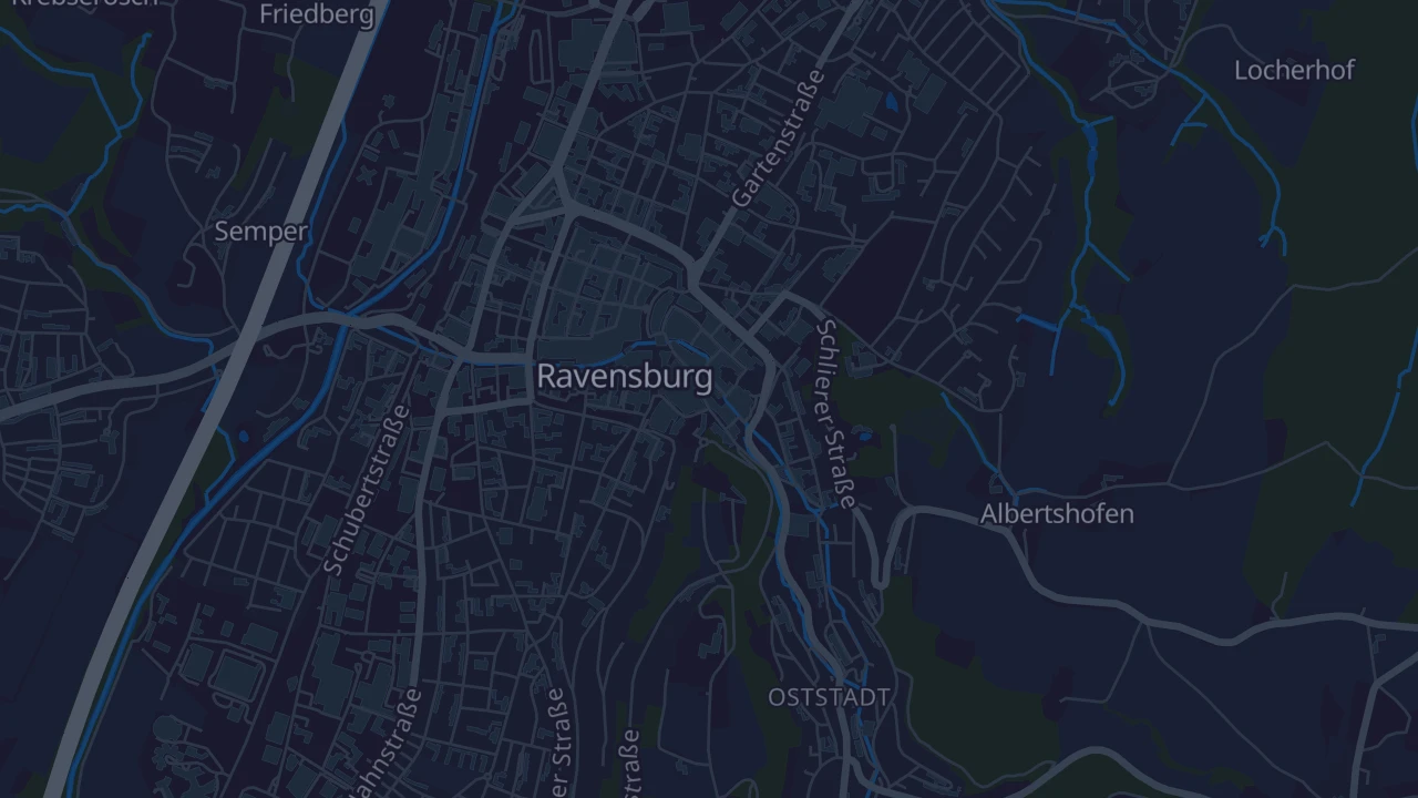 Karte von Ravensburg