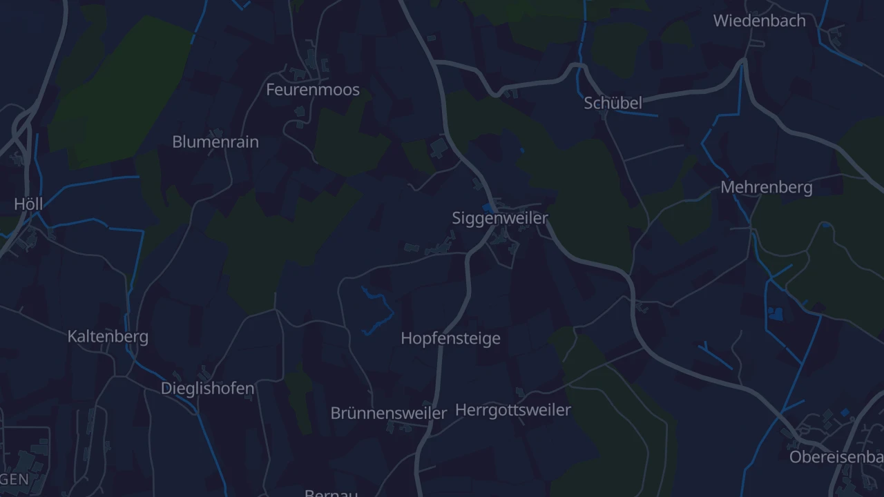 Karte von Tettnang
