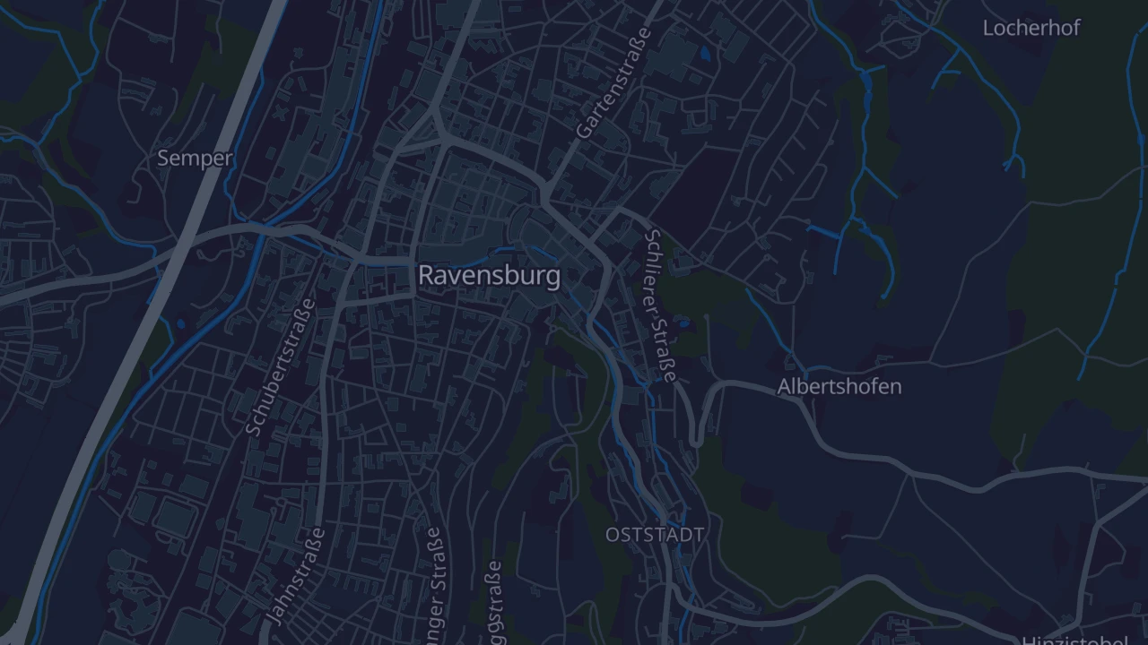 Karte von Ravensburg