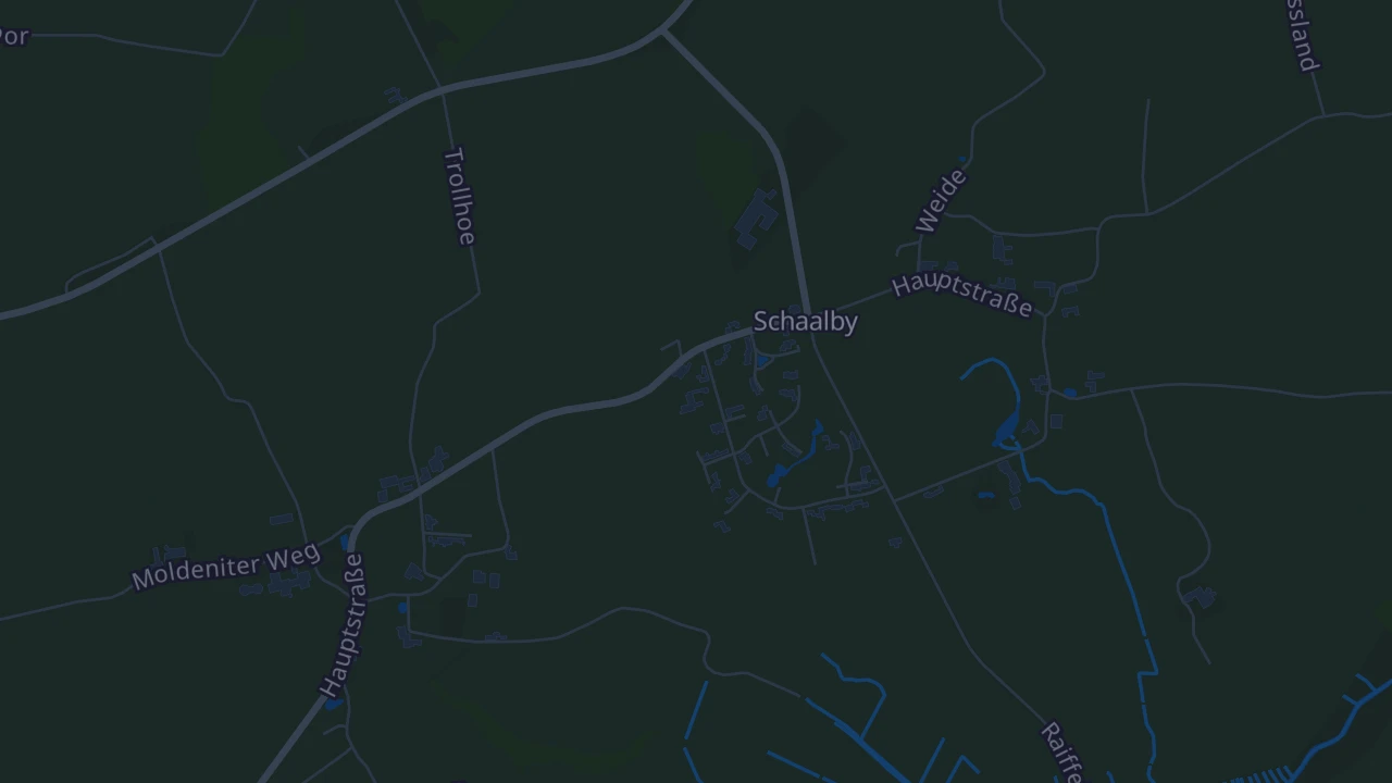 Karte von Schaalby