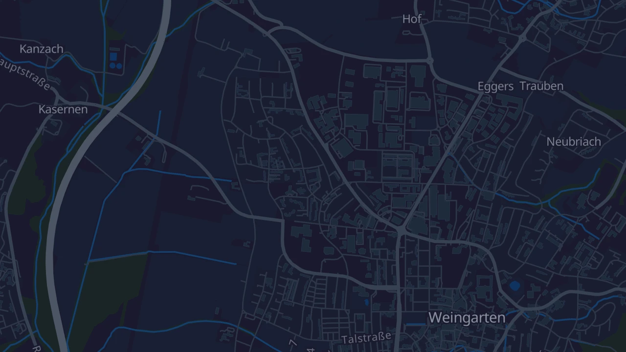 Karte von Weingarten