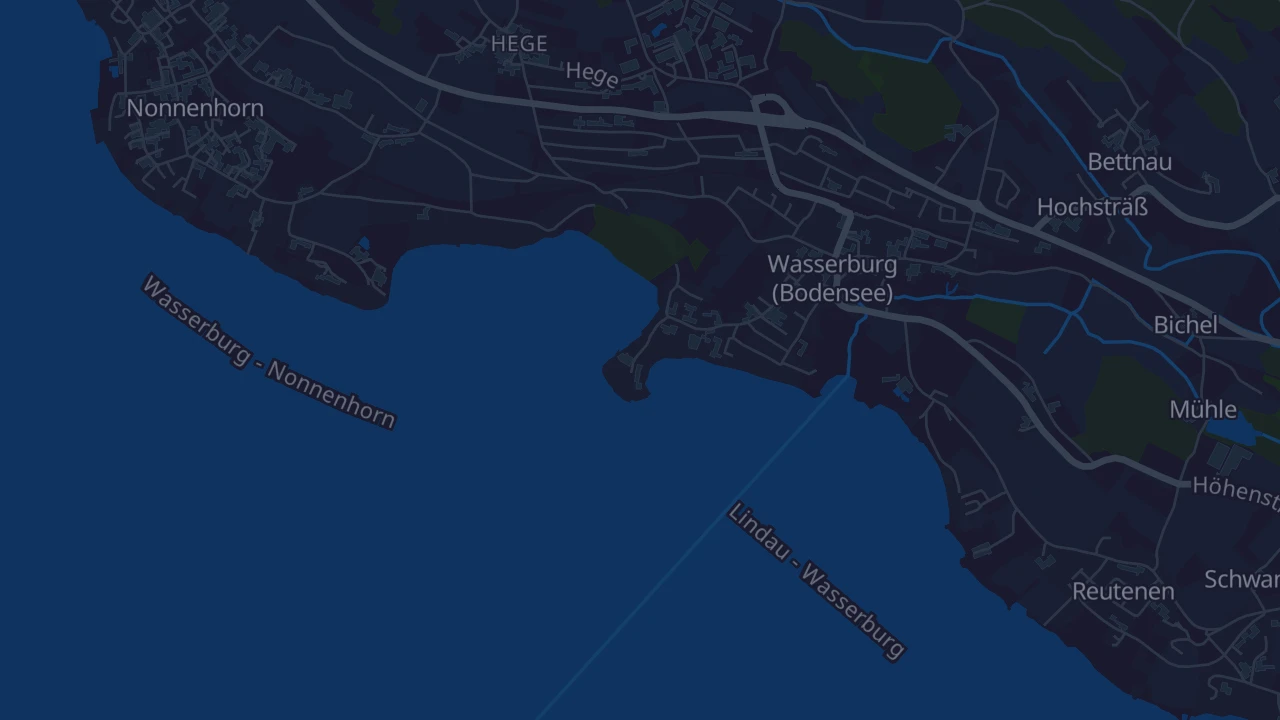 Karte von Wasserburg (Bodensee)