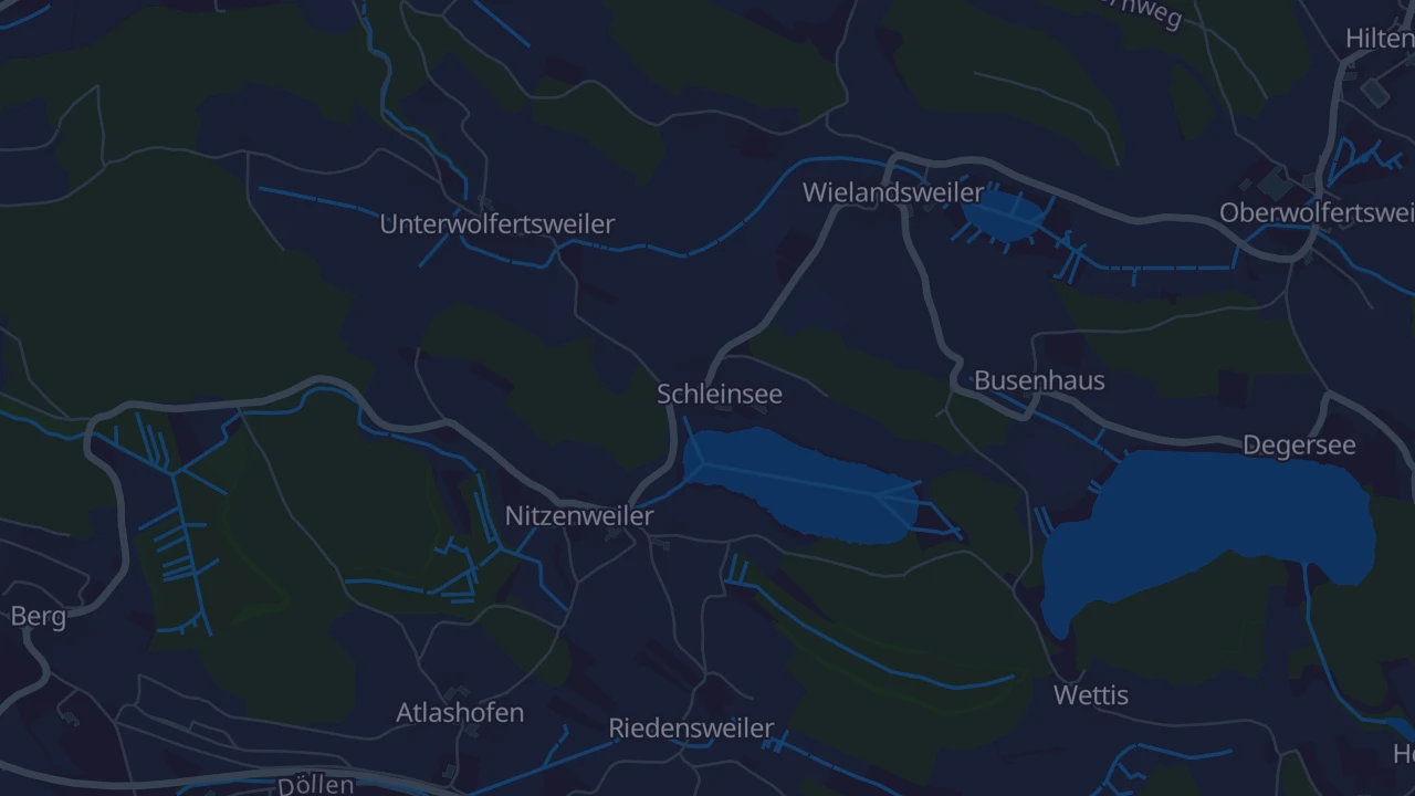 Karte von Kressbronn am Bodensee