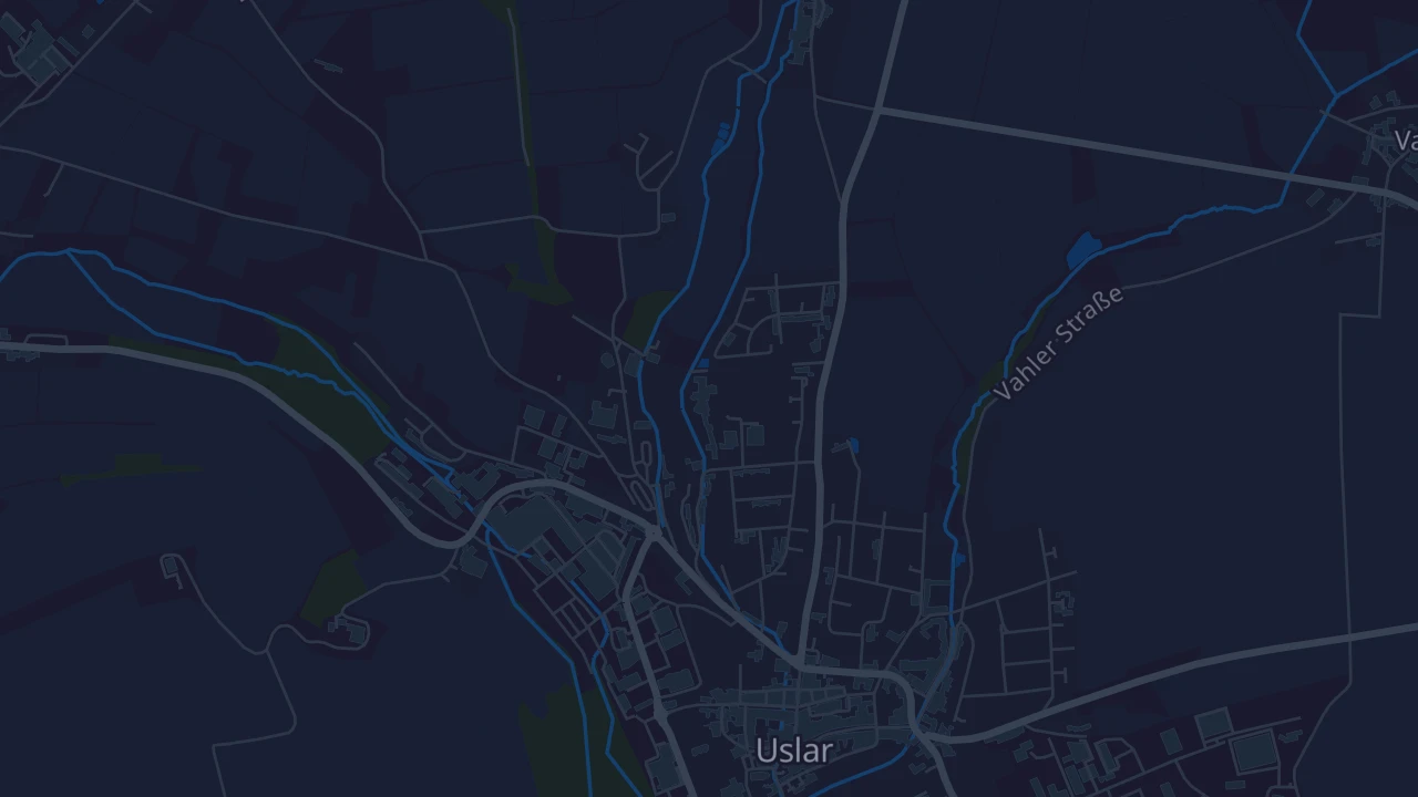 Karte von Uslar
