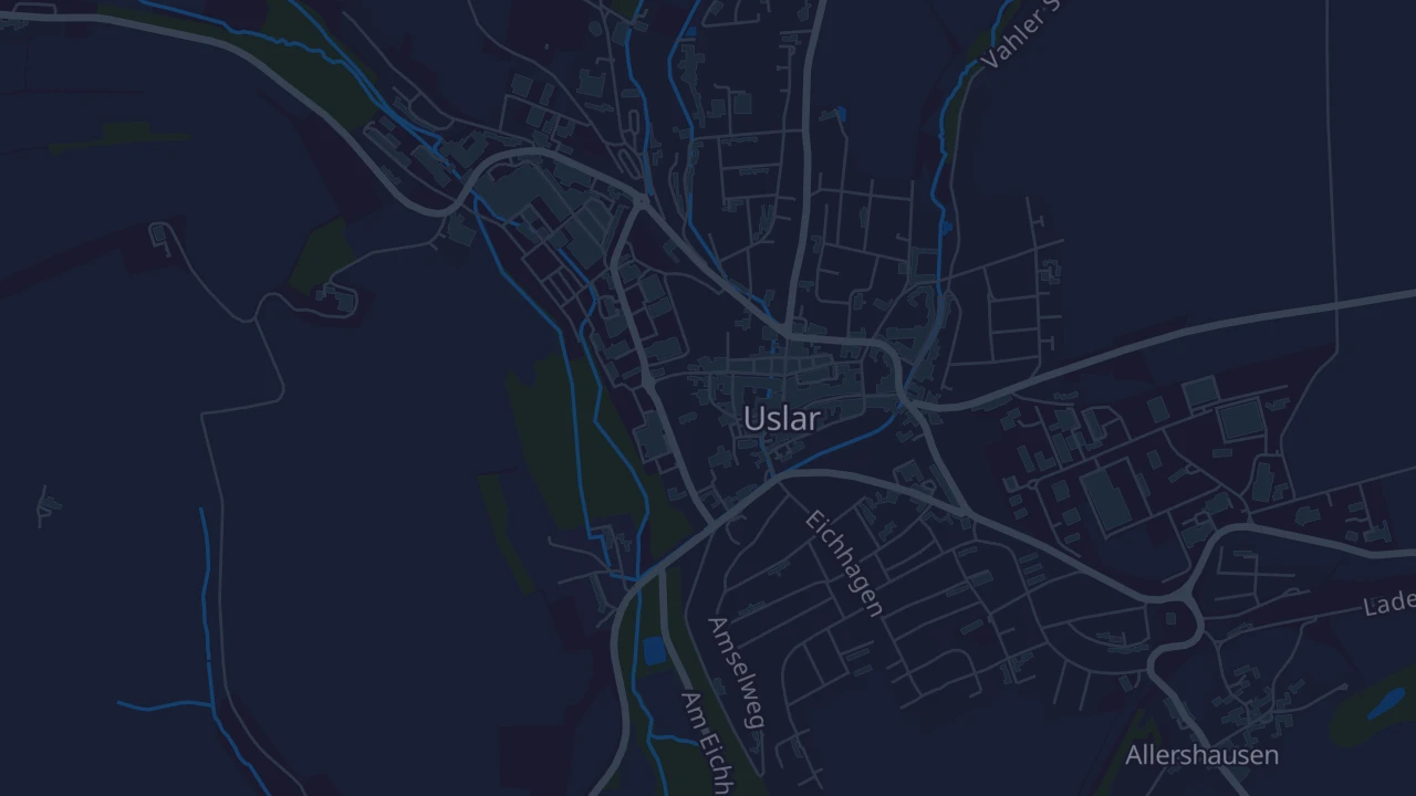 Karte von Uslar