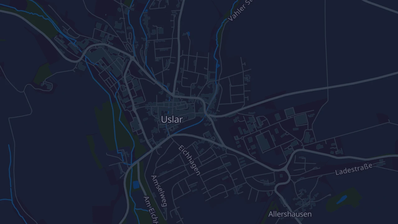 Karte von Uslar