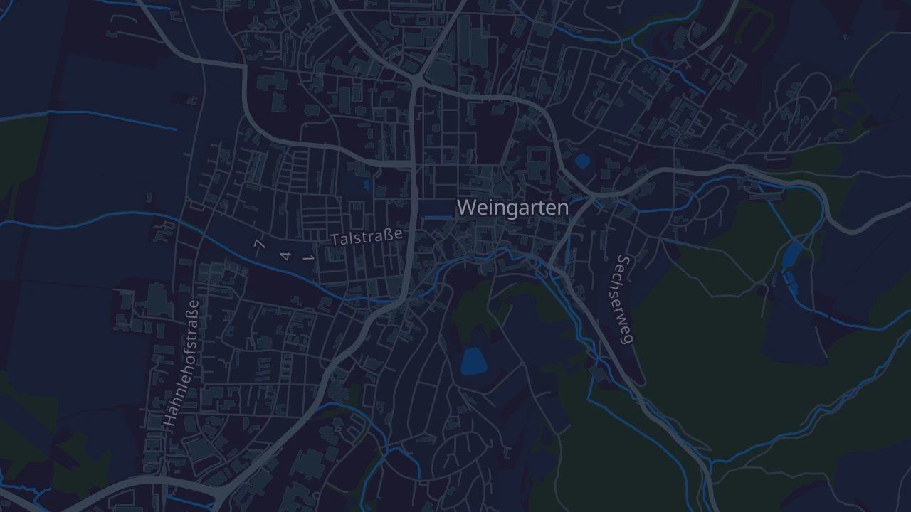 Karte von Weingarten