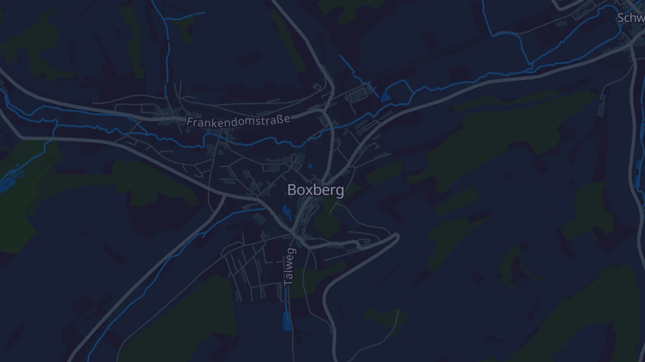Karte von Boxberg