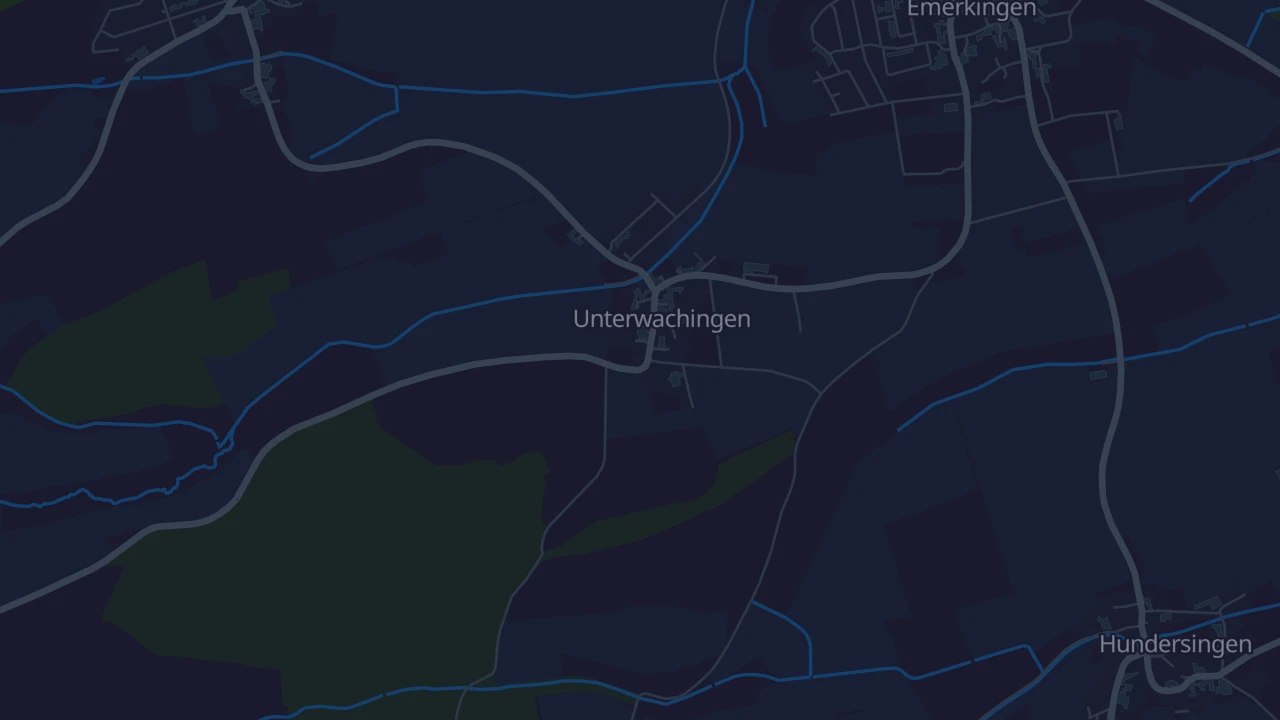 Karte von Unterwachingen