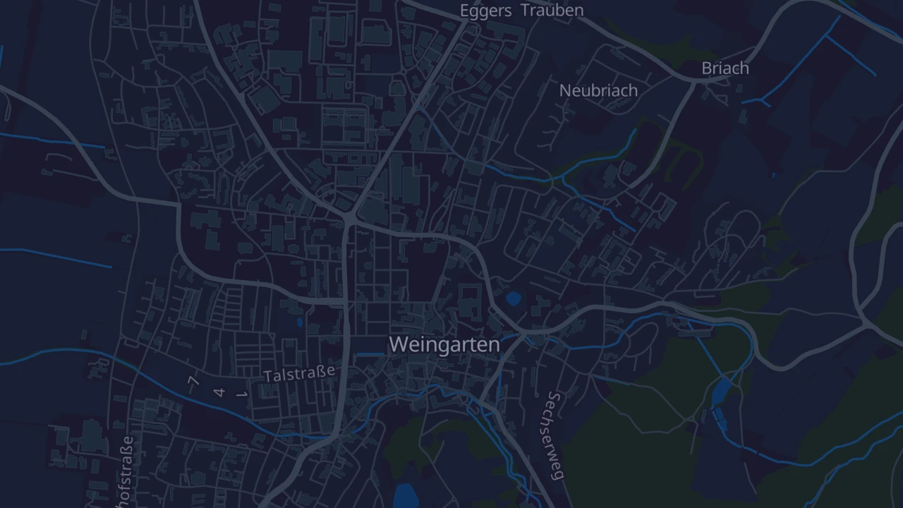 Karte von Weingarten