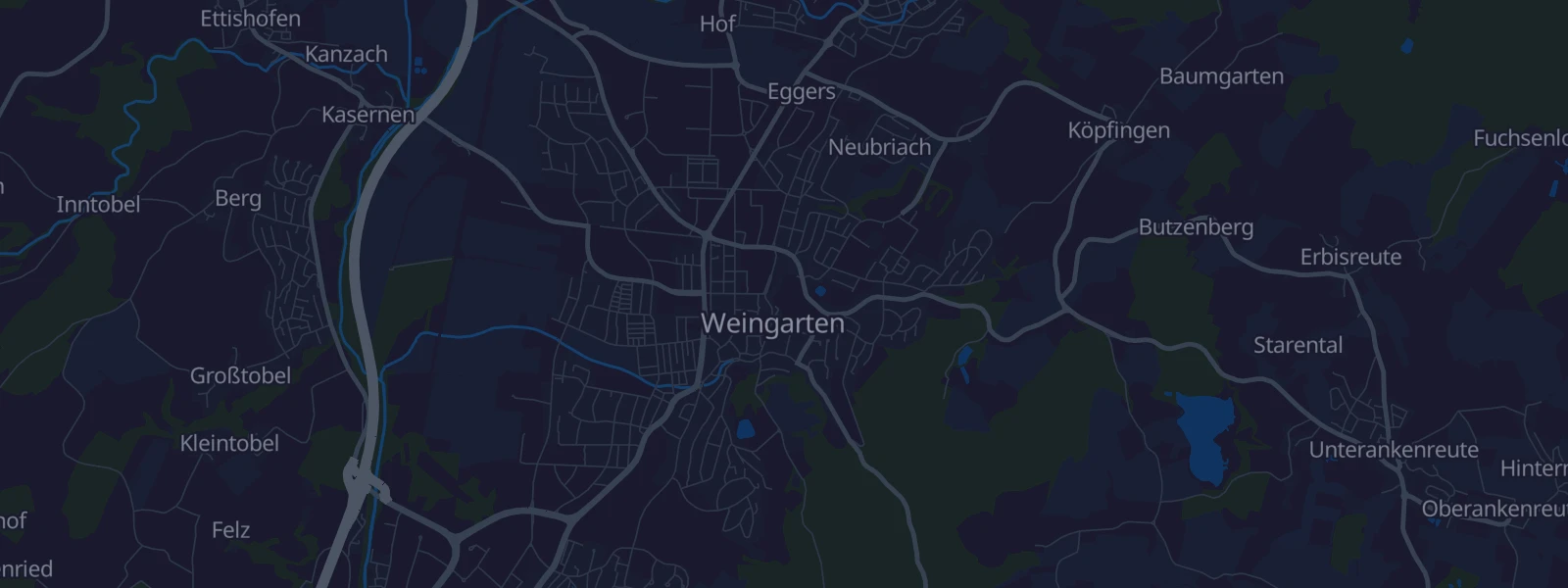 Karte von Weingarten