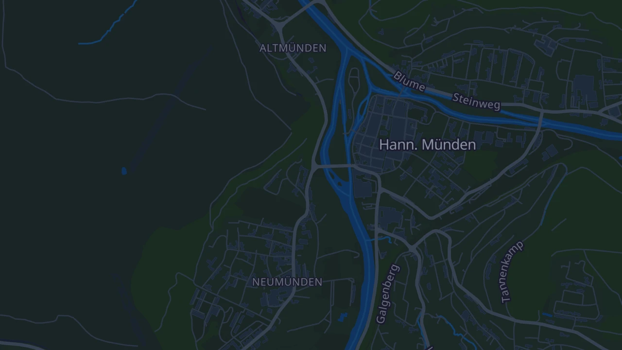 Karte von Hann. Münden