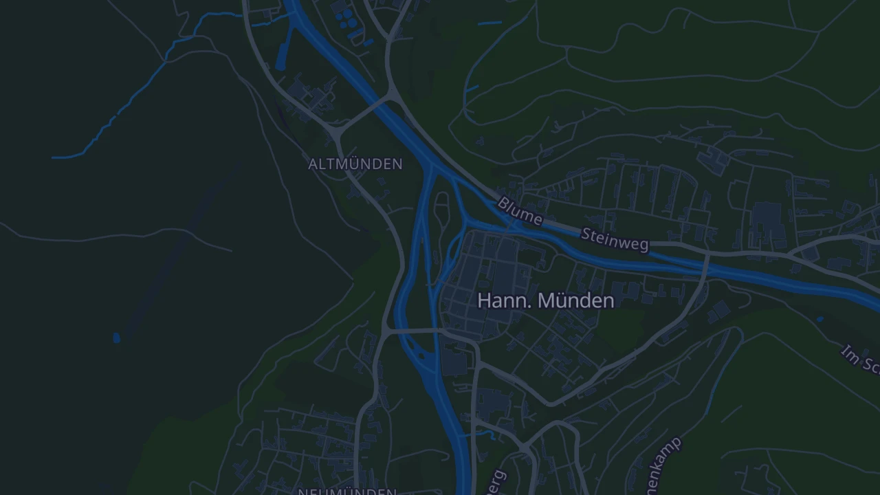 Karte von Hann. Münden