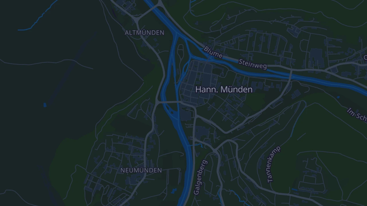 Karte von Hann. Münden
