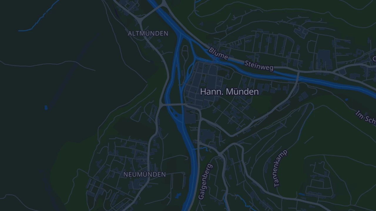 Karte von Hann. Münden