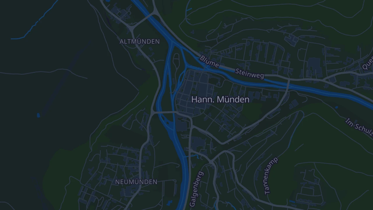 Karte von Hann. Münden