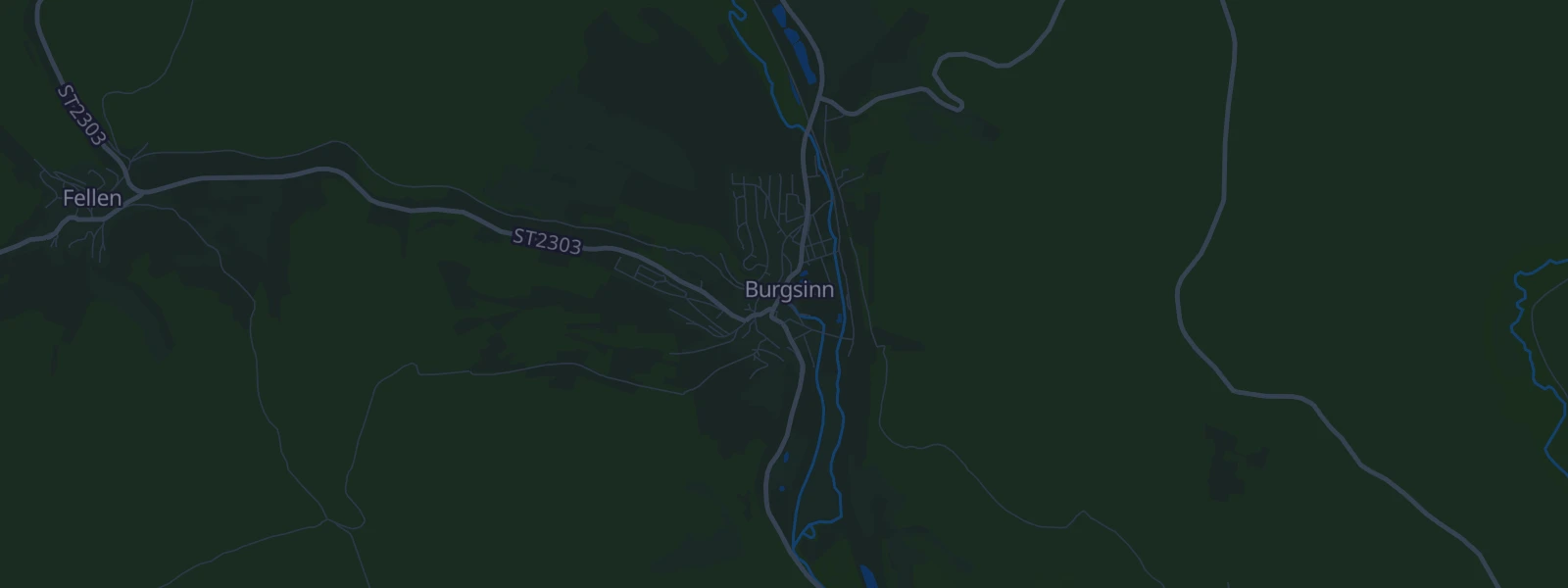 Karte von Burgsinn