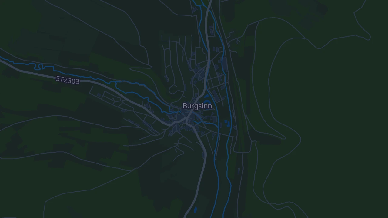 Karte von Burgsinn