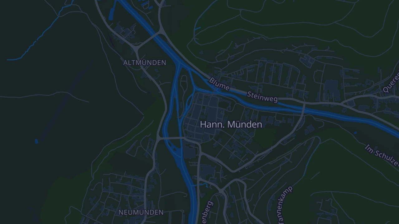 Karte von Hann. Münden
