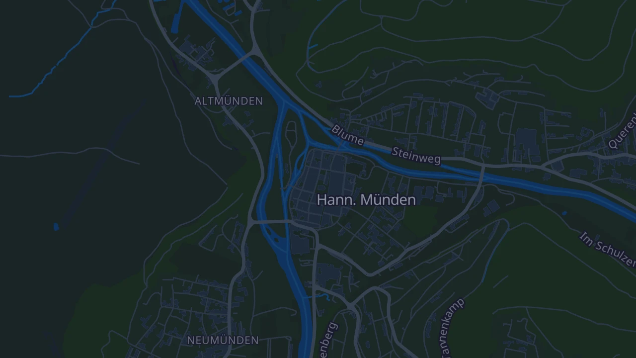 Karte von Hann. Münden