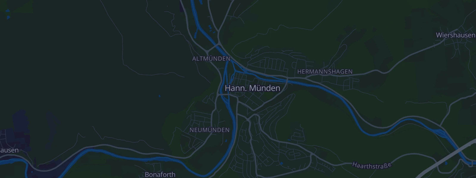 Karte von Hann. Münden