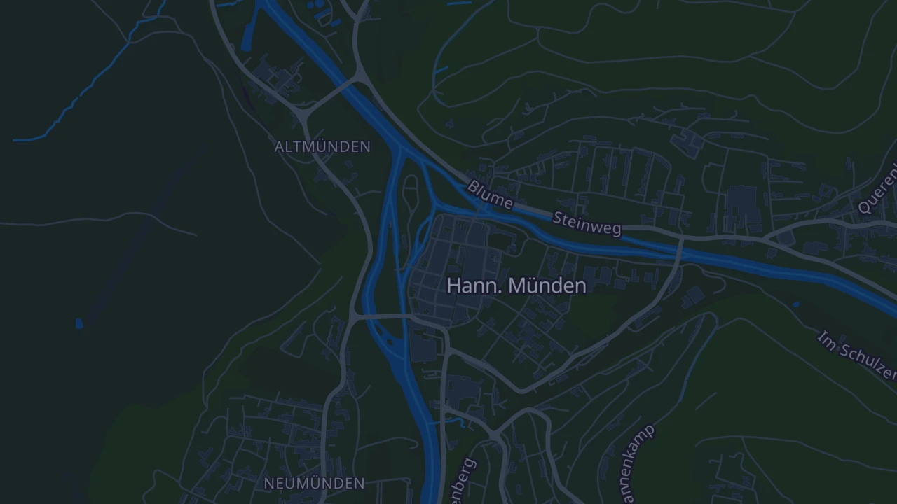 Karte von Hann. Münden