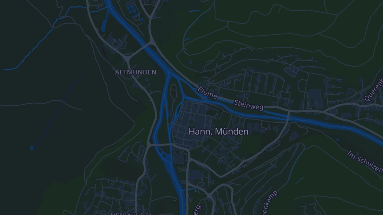 Karte von Hann. Münden