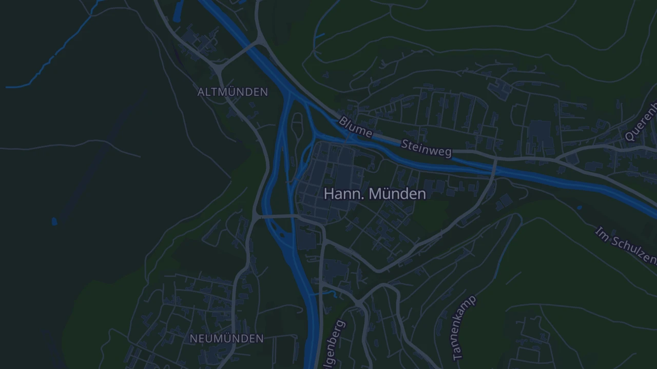 Karte von Hann. Münden