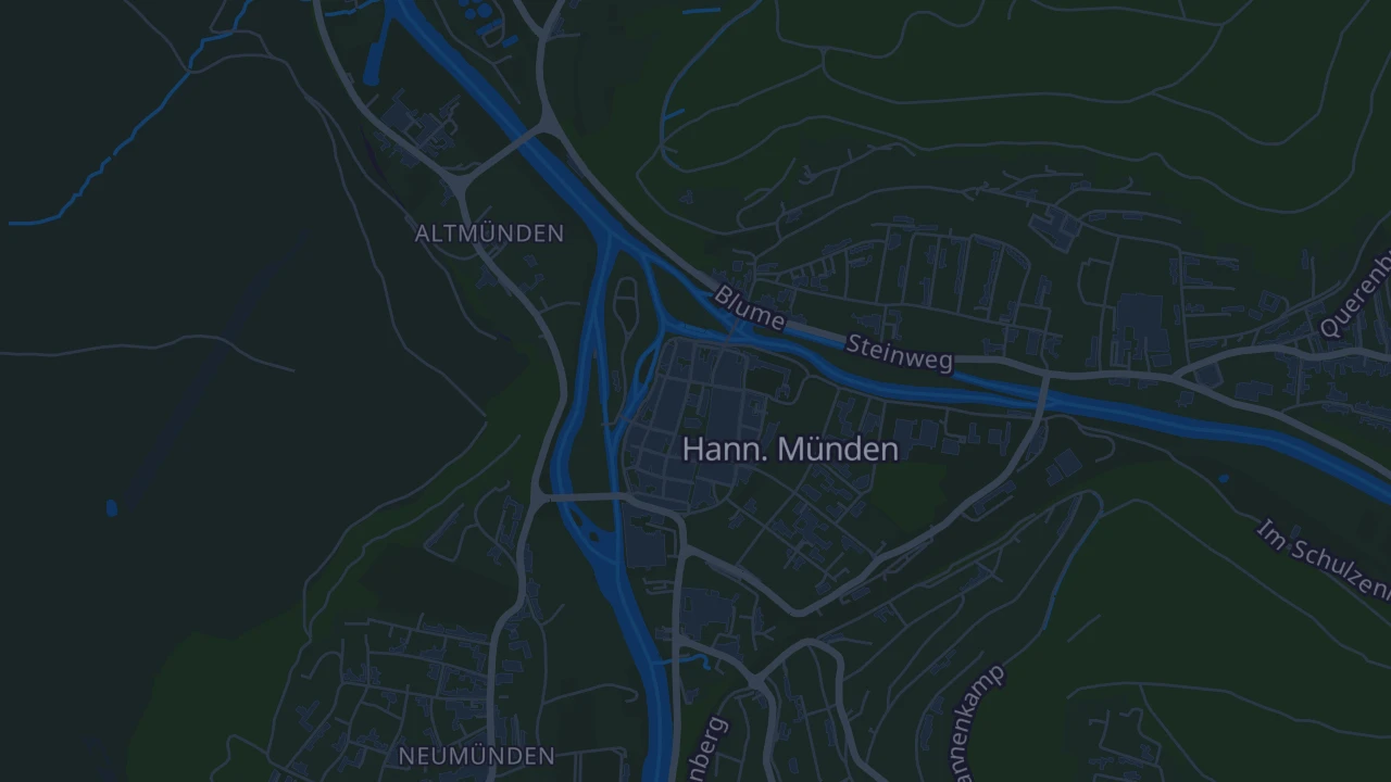 Karte von Hann. Münden