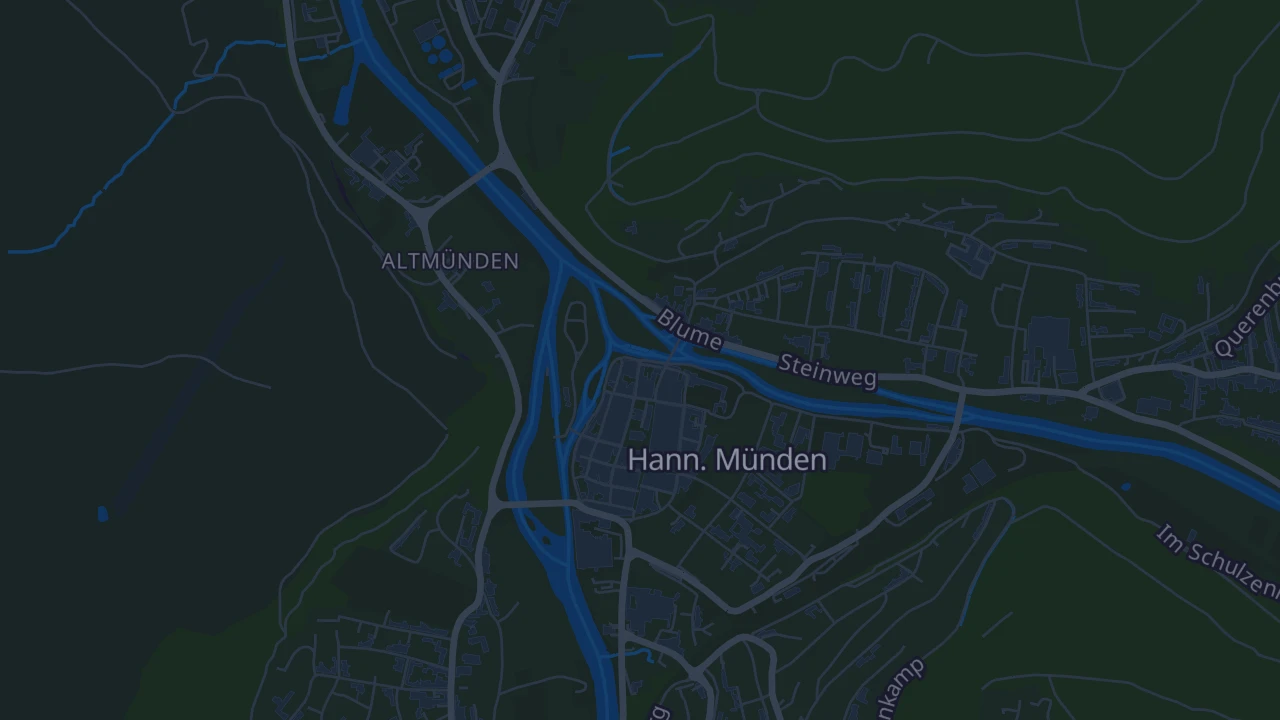 Karte von Hann. Münden