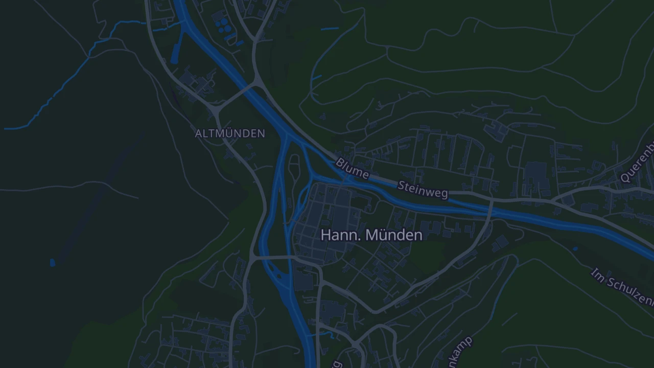 Karte von Hann. Münden