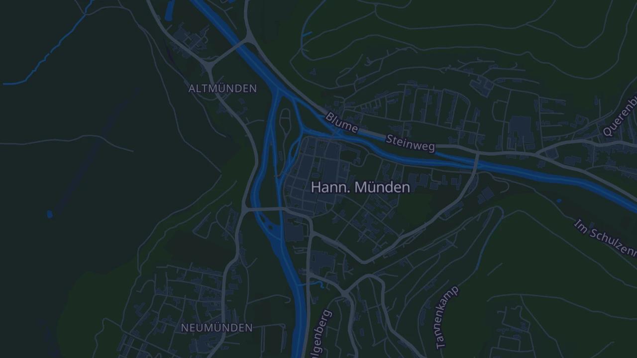 Karte von Hann. Münden