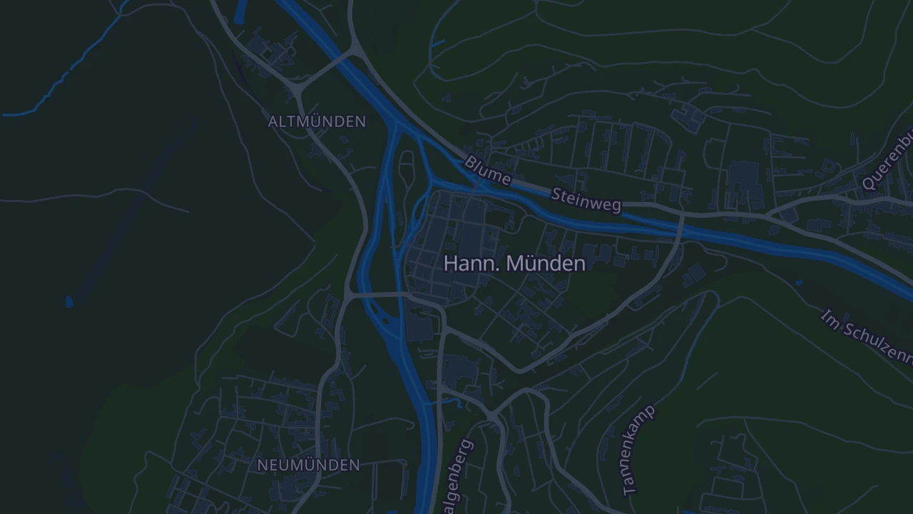 Karte von Hann. Münden