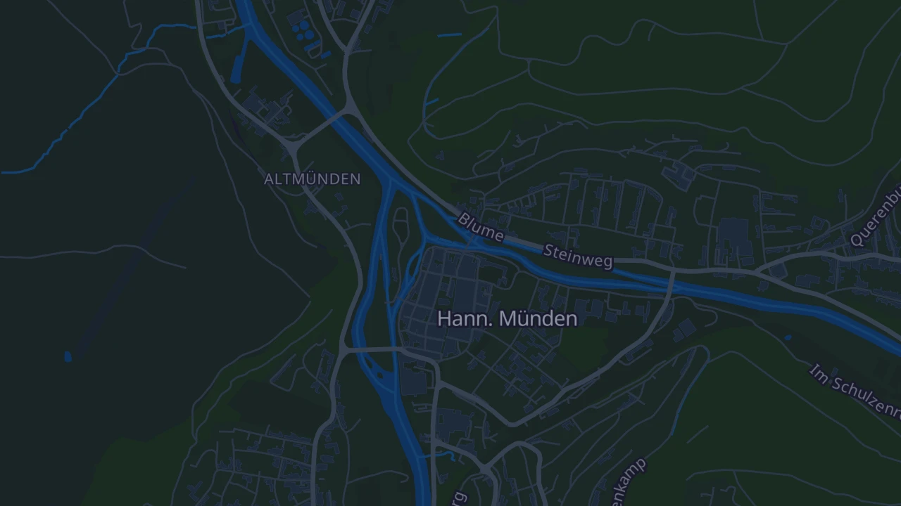 Karte von Hann. Münden