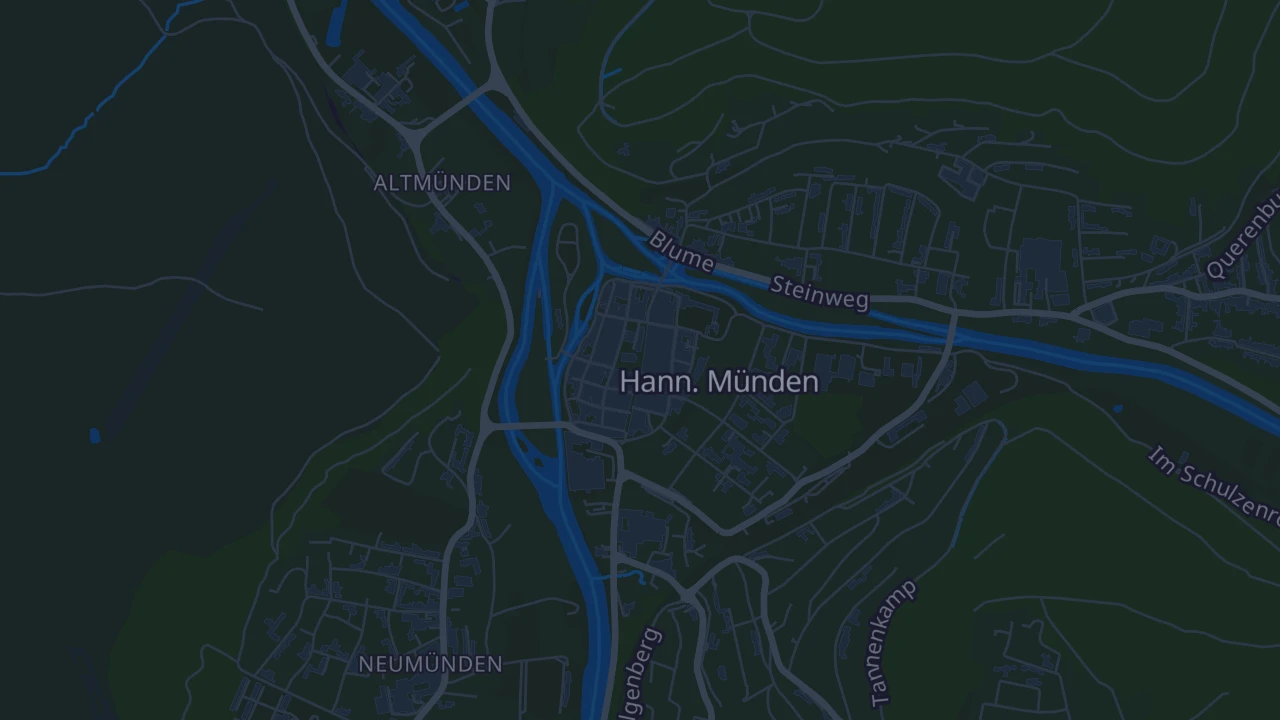 Karte von Hann. Münden