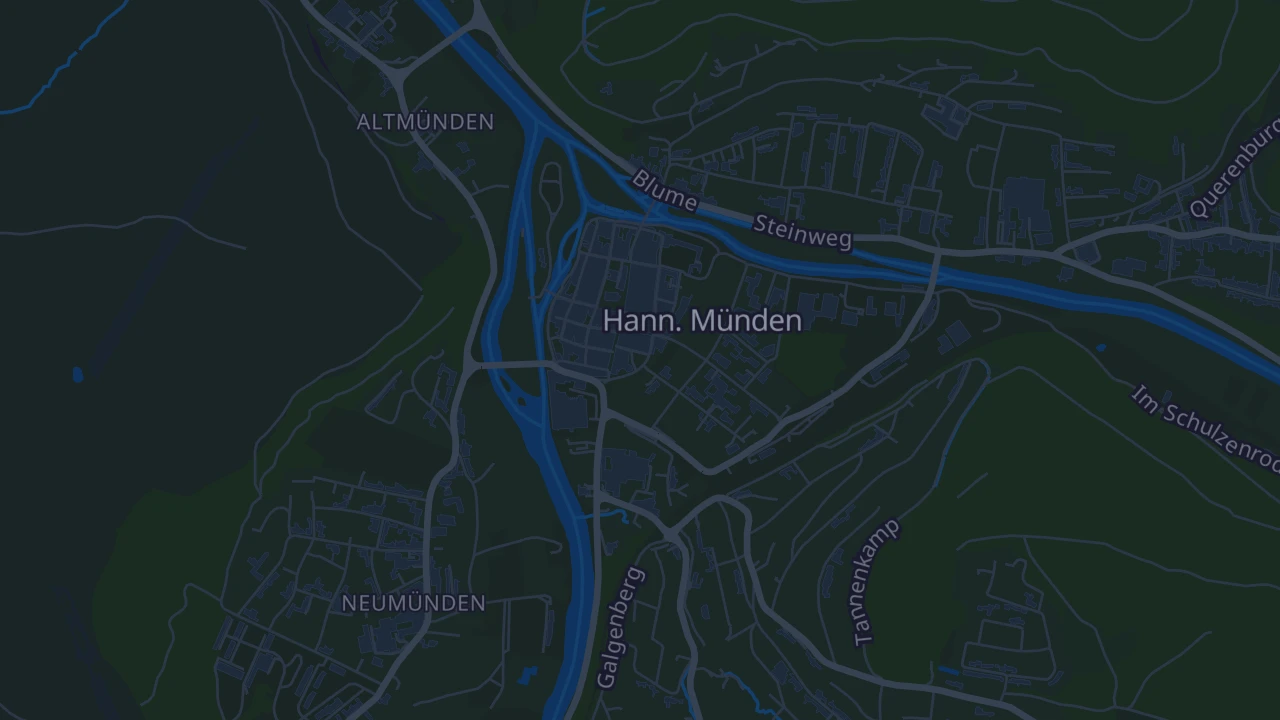 Karte von Hann. Münden