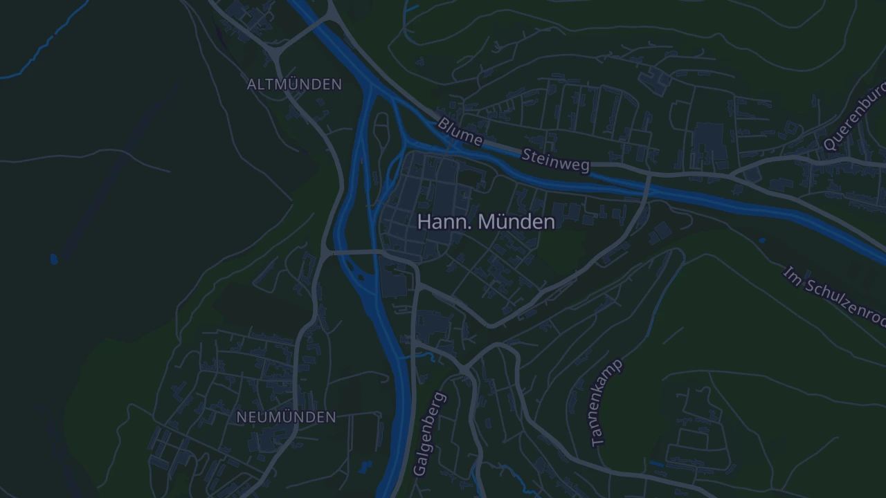 Karte von Hann. Münden